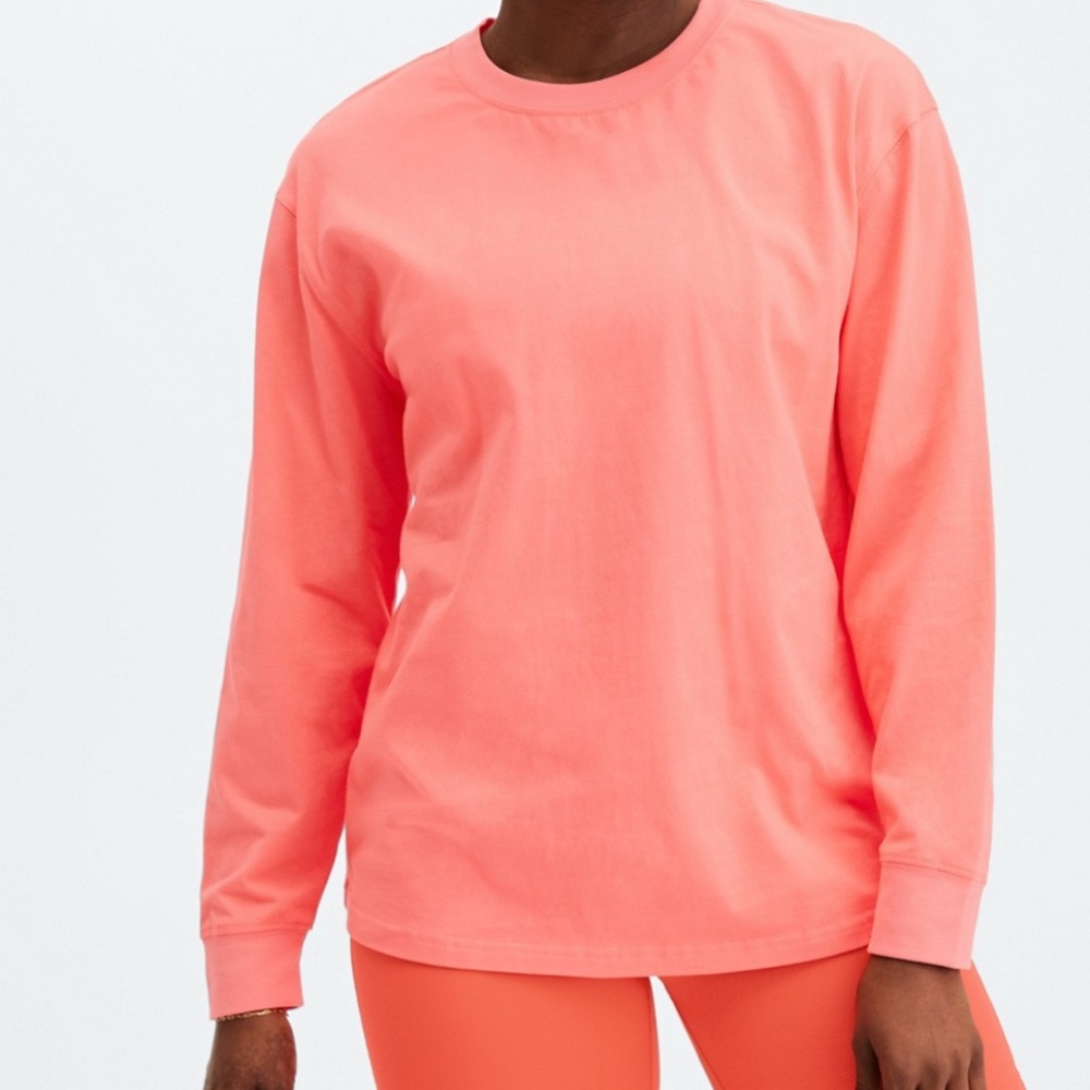 Fabletics Long Sleeve Boyfriend Tee - Size Large